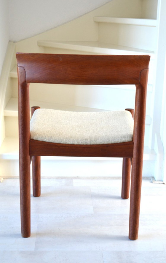 4 x Chaises de salle à manger Vintage Bramin Design Danois – Textile, Wood (photo 10 of 11)