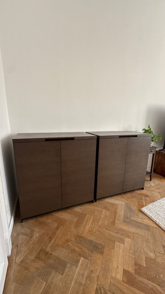 Image 1 of Maxalto Mida Luxe Opbergkast / Kledingkast van B&B Italia – Model ACAN1 – Set van 2