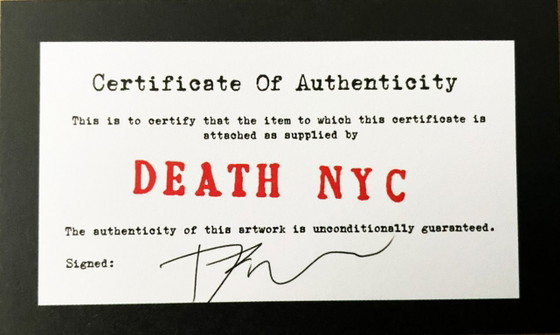 Death NYC (1979) - Het Laatste Avondmaal – Litho's & Zeefdrukken, Paper (photo 4 of 5)