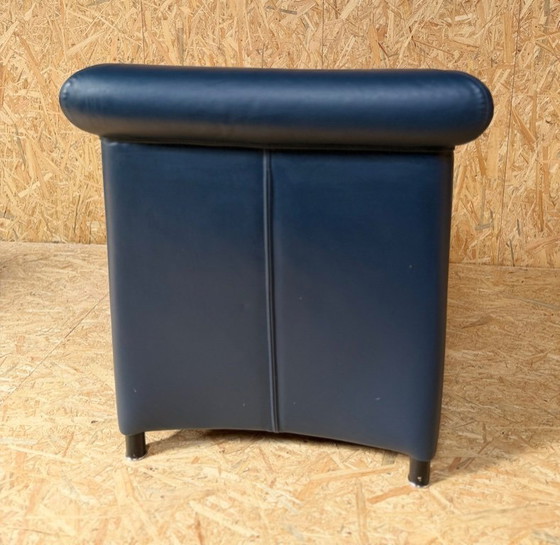 Image 1 of Poltrona Wittmann Petrol Leather Club Paolo Piva