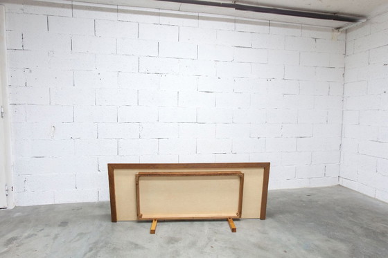 Image 1 of Französischer Kleiderschrank mit geschwungenen Beinen, 3 Türen, 1 Spiegel (27 x 130 cm) und 1 Schublade