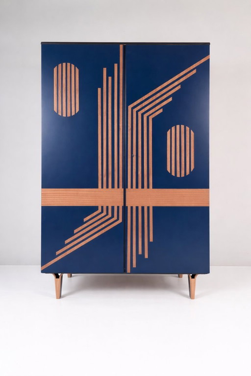 Vintage Wardrobe in Ash by Francisek Mezulanik, 1970s