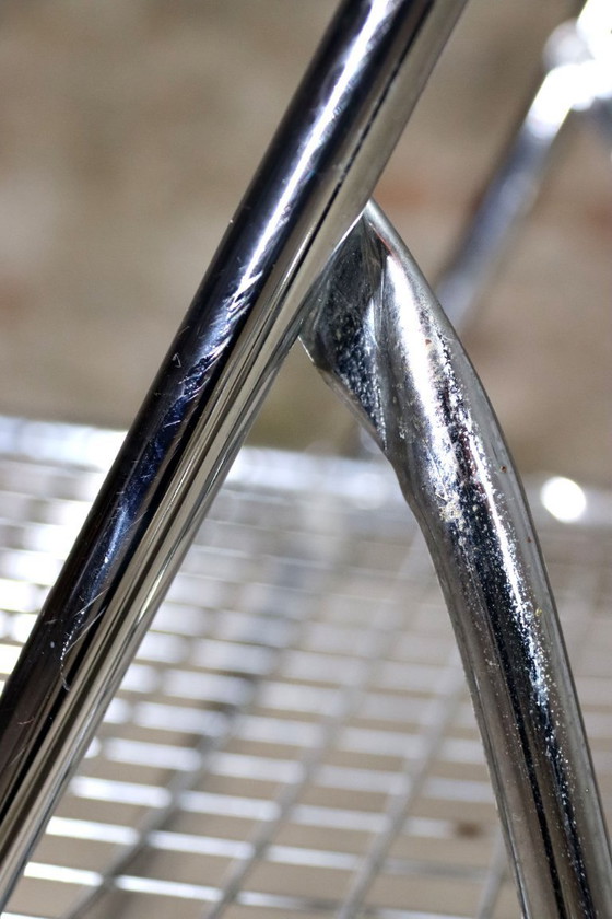 Image 1 of IKEA - Rappen - Ted Net Chair - Chrome - Niels Gammelgaard - 1976