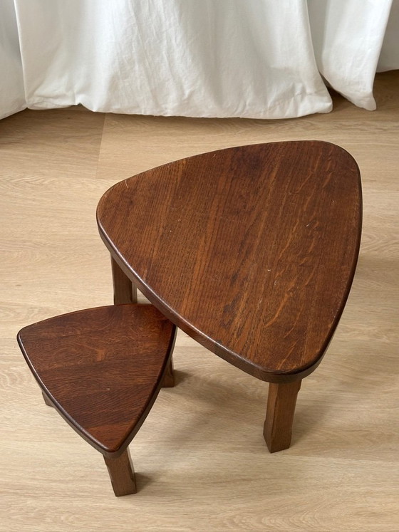 Jaren 70 Nesttafeltjes – Bijzettafels, Wood (photo 3 of 5)