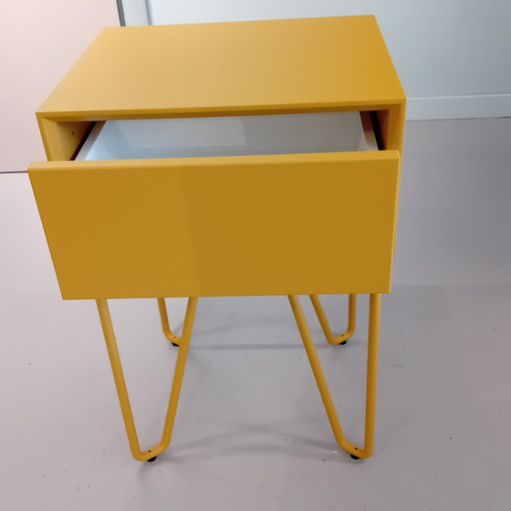Image 1 of Auping Pixel bedside table mustard