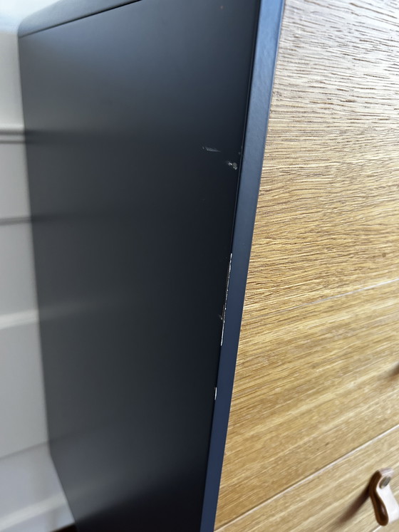 Image 1 of Bolia Kommode aus Eiche und Stahl mit 4 Schubladen