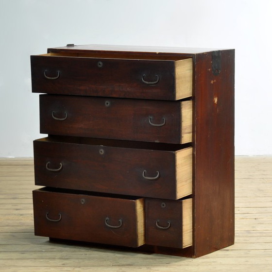 Japanische Tansu-Kommode, um 1890 – Kommoden, Iron, Wood (photo 4 of 11)