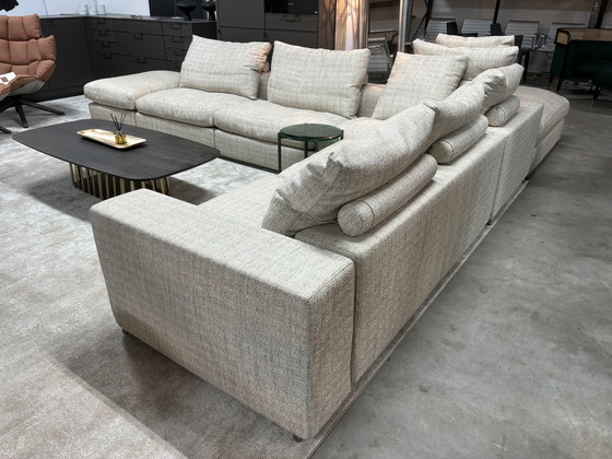 Image 1 of Flexform Groundpiece Modular Corner Sofa Also To Mirror