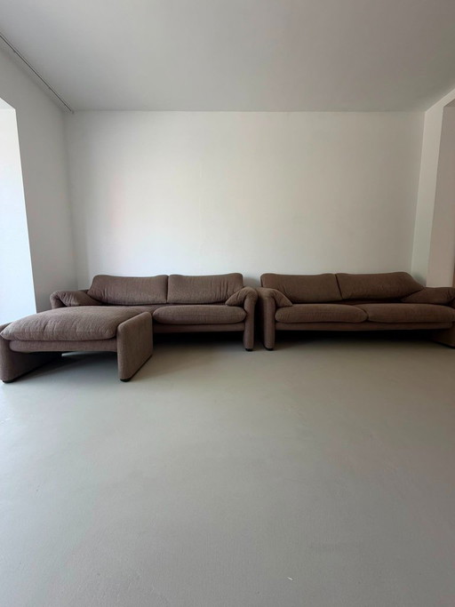 Original Cassina Maralunga set – Vico Magistretti