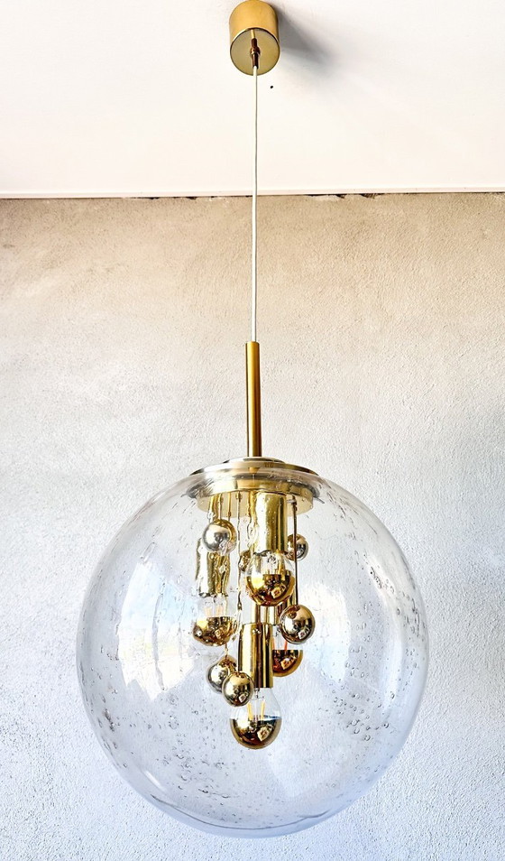 Image 1 of Vintage large Doria pendant lamp