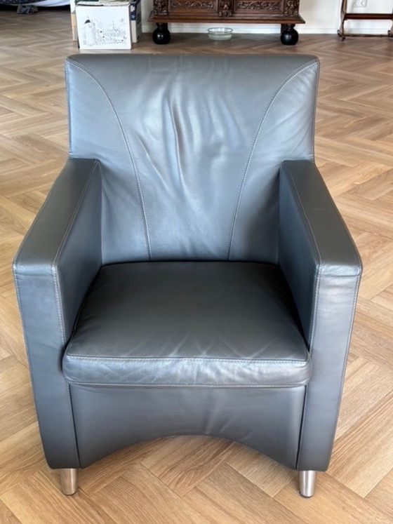 Image 1 of Canapé et fauteuil Leolux 2,5 places