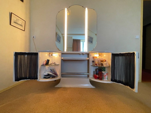 Coiffeuse avec éclairage
