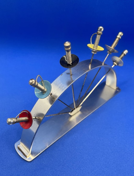 Vintage set cocktailprikkers van WMF