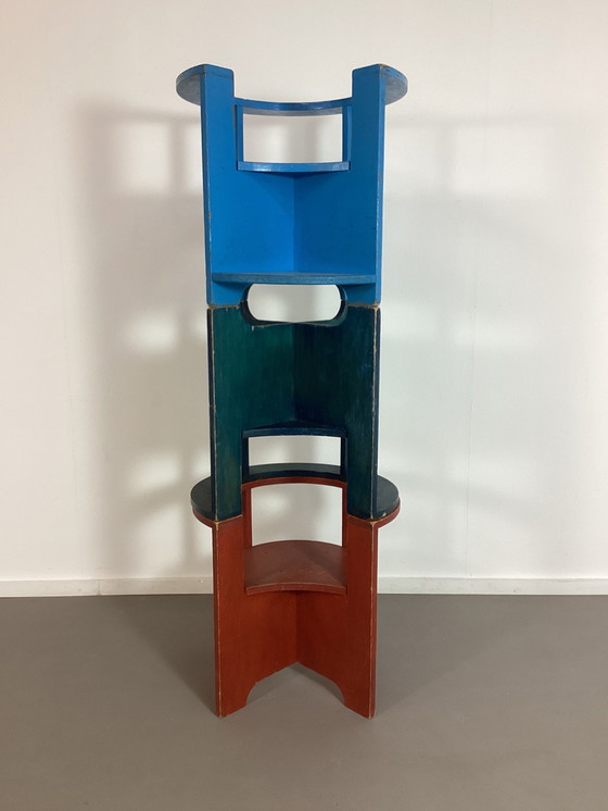 Image 1 of 3 minimalist modernist children's chairs seventies