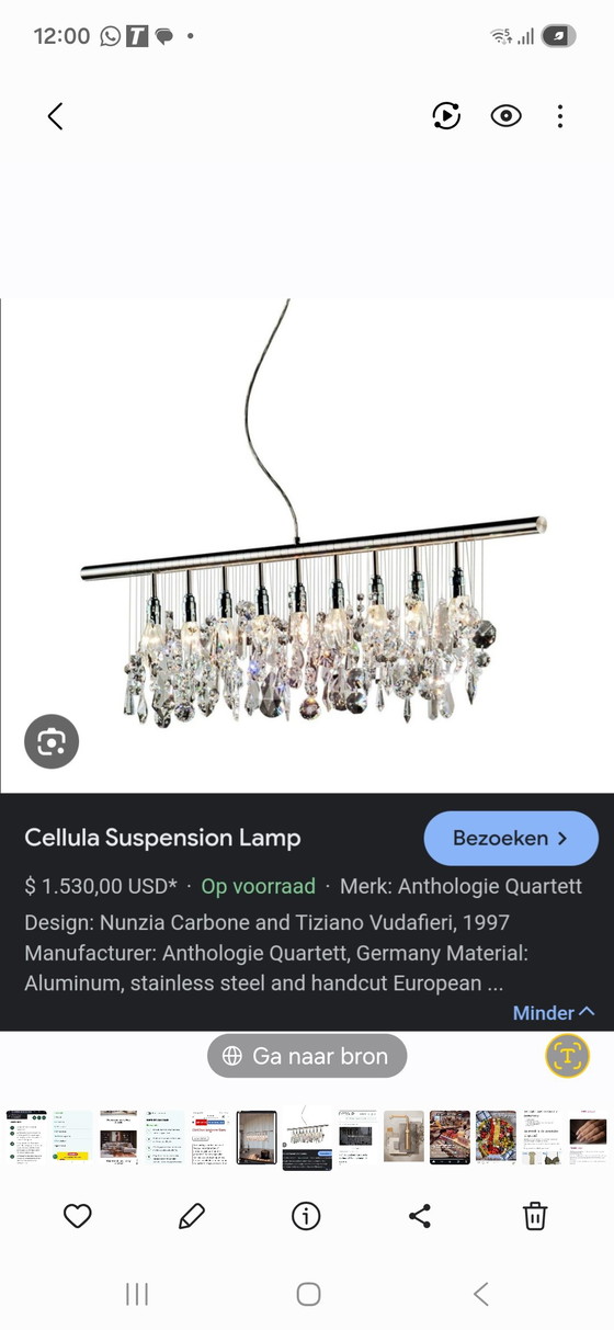 Nunzia Carbone moderne kroonluchter – Crystal (photo 2 of 5)