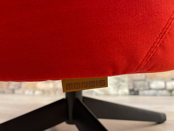 Montis Puk Low – Tissu Rouge | Simon Pengelly – Fauteuils, Metal, Textile (photo 21 of 21)