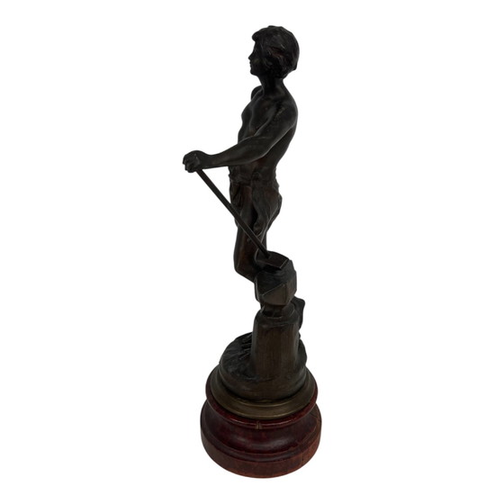 Image 1 of Skulptur von Auguste Moreau - L'Artisan de la Paix.