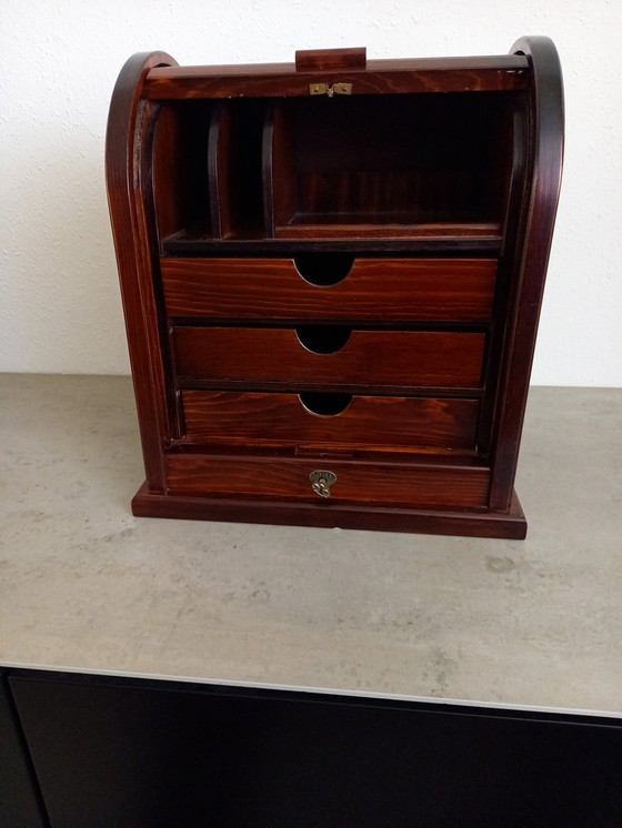 Image 1 of Elegant desk storage cabinet