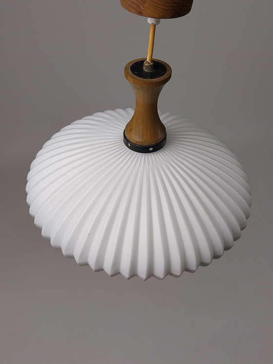 Image 1 of Lampada a sospensione vintage di Massive - Stile giapponese - Design anni '70