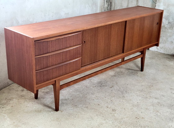 Image 1 of Large Mid Century Modern Sideboard in Teak 1960