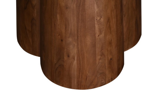 Image 1 of Round dining table mango brown