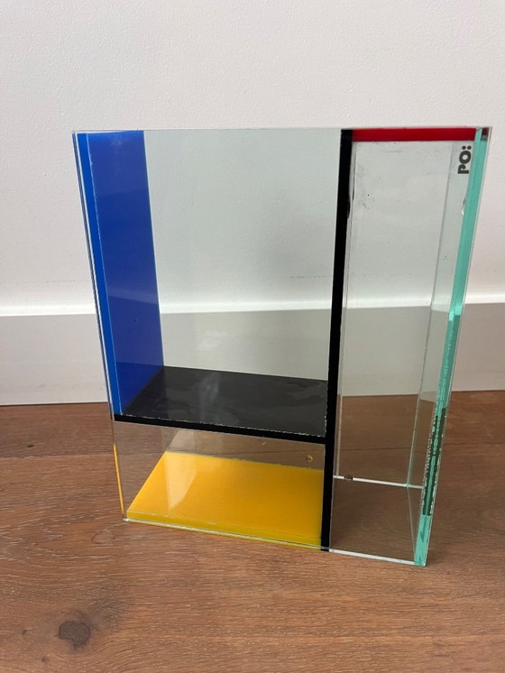 Image 1 of PO: florero acrílico Mondrian