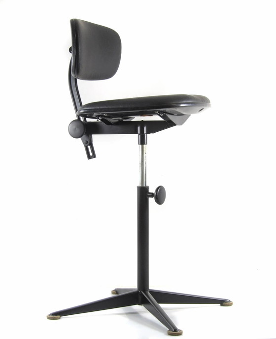Sedia da ufficio regolabile Friso Kramer Ahrend Cirkel anni Settanta – Sedie da ufficio, Metallo (photo 2 of 10)