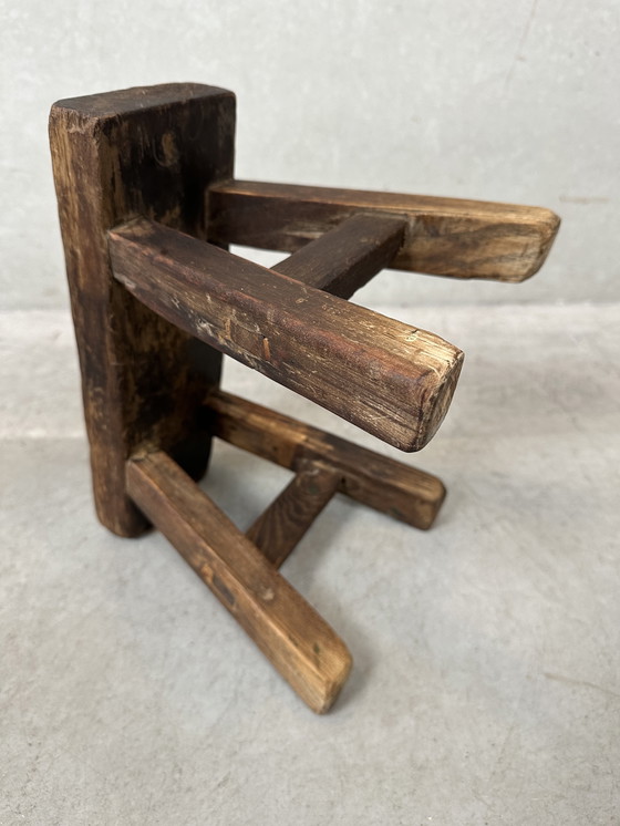 Image 1 of Old stool - wabi sabi