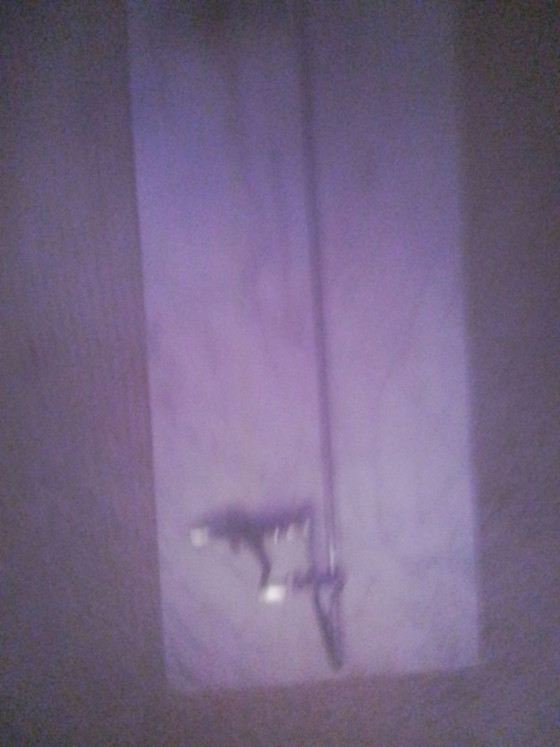 Vintage Scheer Wastafel Facet, Decoratieve objecten, Marmer, Chroom, Wit (foto 4 van 5)