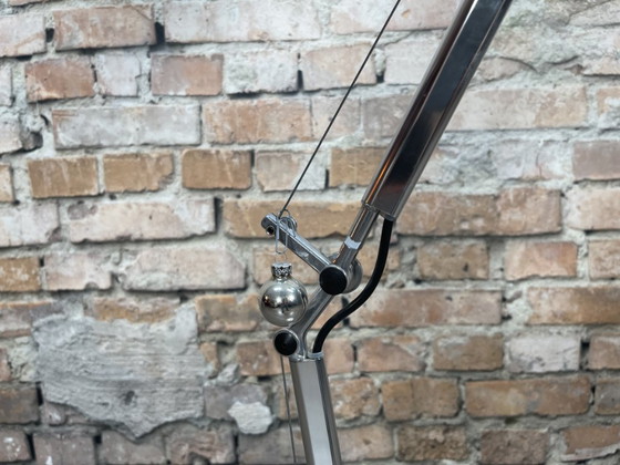 Artemide Tolomeo, Aluminium | Michele De Lucchi, Lampadaires, Métal, Argenté, Modern (photo 3 sur 6)