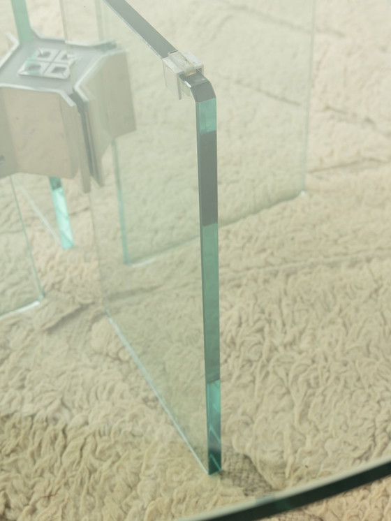 Image 1 of Table basse en verre des années 70 par Peter Ghyczy