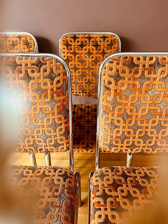 Image 1 of Set Scandinavian retro stoelen