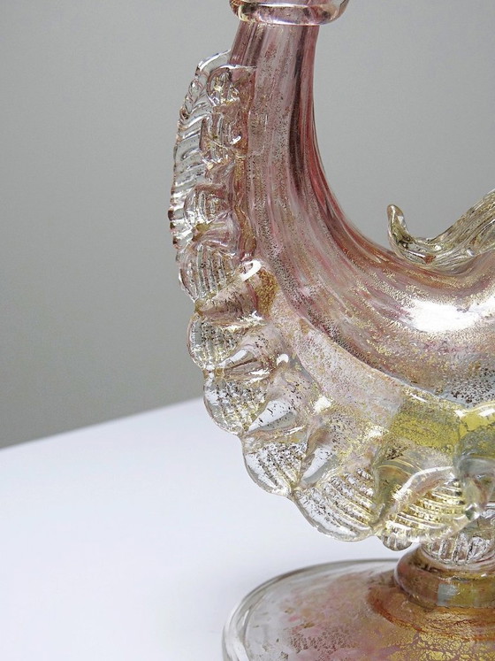Dolfijn Aiguière van Antonio Salviati in Murano glas, 19e eeuw – Glaskunst (photo 13 of 15)
