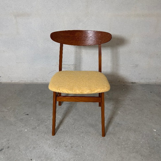 Image 1 of 6 sedie da pranzo Farstrup modello 210 - Danimarca