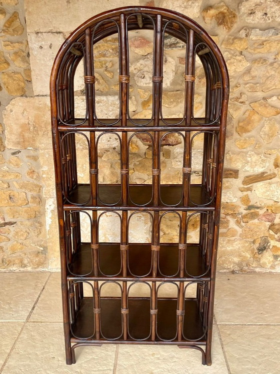 Libreria Vintage in Bambù e Rattan, 1960 – Librerie (photo 21 of 25)