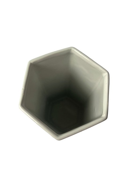 Image 1 of Sechseckige Mid-Century Modern Vase