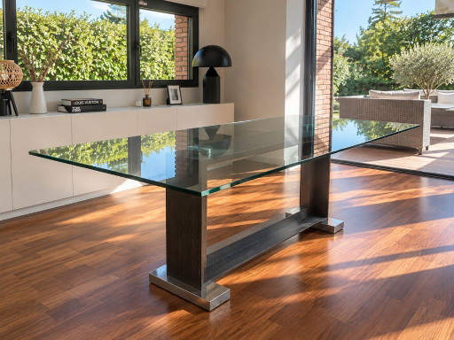 Mesa Comedor De Diseño Cattelan Italia – eettafels, Glass, Metal (photo 2 of 5)