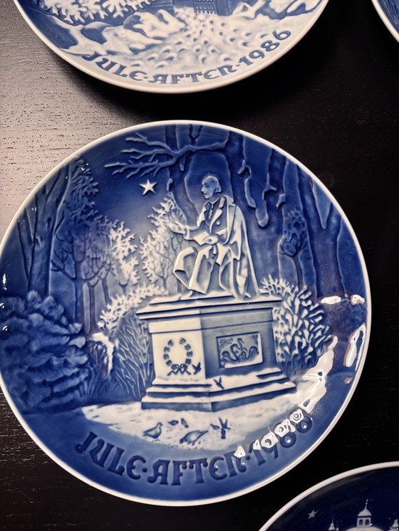 Image 1 of Design danois Ensemble de 7 assiettes de Noël Bing & Grøndahl