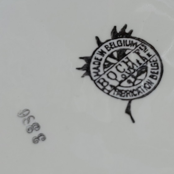 Image 1 of Magnifique grande lampe-carafe Art déco de Boch, Belgique