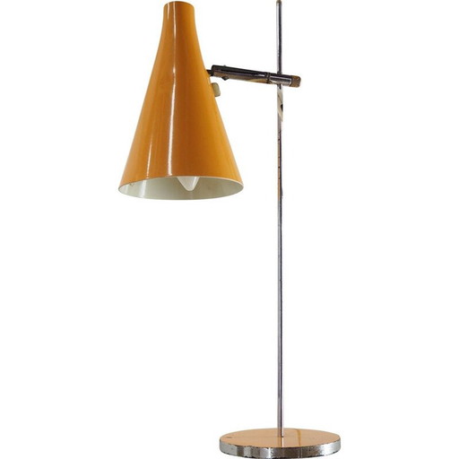 Lámpara de mesa vintage de Josef Hurka, Checoslovaquia, 1970