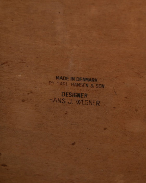 Image 1 of Set aus 4 CH30-Esszimmerstühlen von Hans J. Wegner für Carl Hansen & Søn – dänisches Design, 1950er Jahre