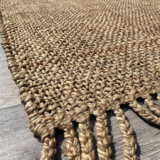 Brinker Carpets Jute Brisket Natural Rug - 190x290cm