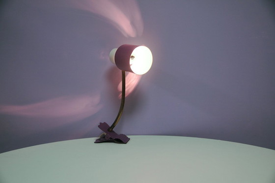 Image 1 of purple clip lamp Hala Zeist