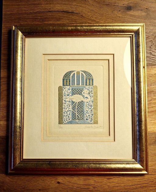 2 schilderijen Isabelle Brent