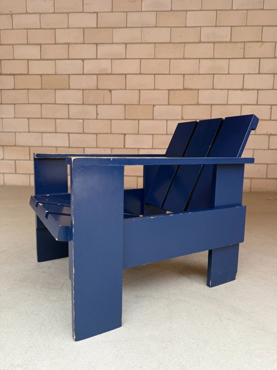 Image 1 of Vintage Crate Chair By Gerrit Rietveld (more in stock)