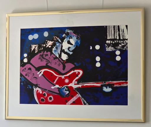 Herman Brood - Jimmy Hendrix - E.A. - Firmado a mano
