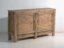 Antikes niedriges Sideboard aus Kiefernholz mit zwei Türen – China, ca. 1930 – Buffetschränke (photo 9 of 40)