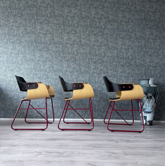 Image 1 of 3x Chaise Showtime de Jaime Hayon pour BD Barcelona (2007)