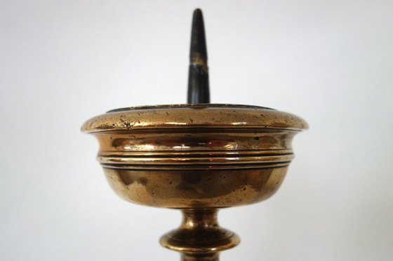 Image 1 of Kerzenständer aus vergoldeter Bronze, Frankreich, 17. Jahrhundert