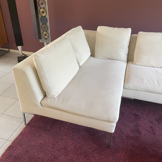 Image 1 of B&B Italia Charles Ecru very large sofa, 3 elements